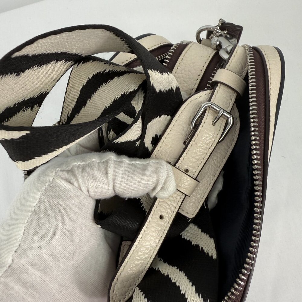 Coach Jes Crossbody Colorblock and NWT Zip Wristlet both in Waterfall Midnght - Picture 15 of 16